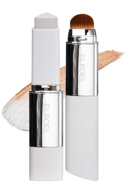 ELROEL front packaging of Blanc Cover Stick V showing compact design and shade 203