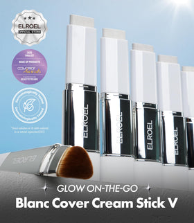ELROEL dual-ended stick open with detachable brush demonstrating on-the-go convenience