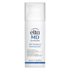 EltaMD front pump bottle showing clean packaging and travel size benefit