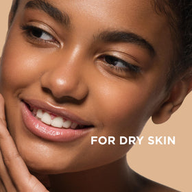 EltaMD texture on fingertip showing creamy lightweight formula for fast absorption