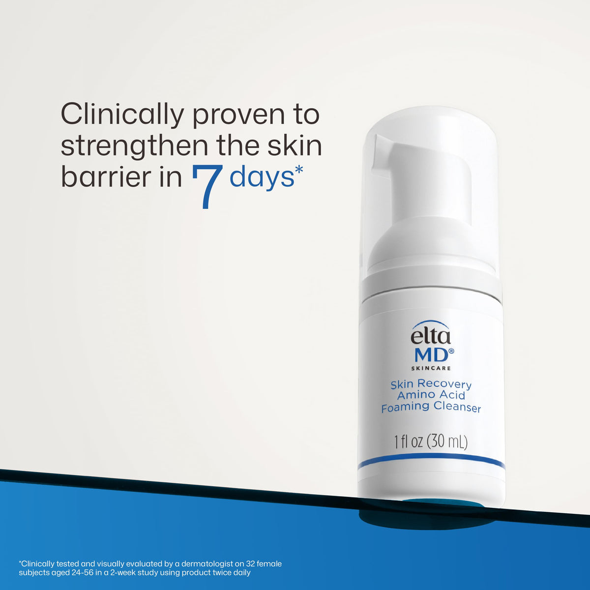 EltaMD bottle beside sunscreen illustrating makeup and SPF removal
