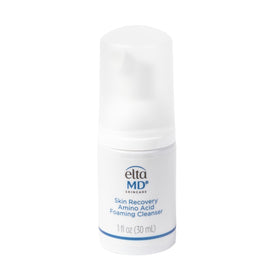 EltaMD branded bottle front packaging showing label and size benefits