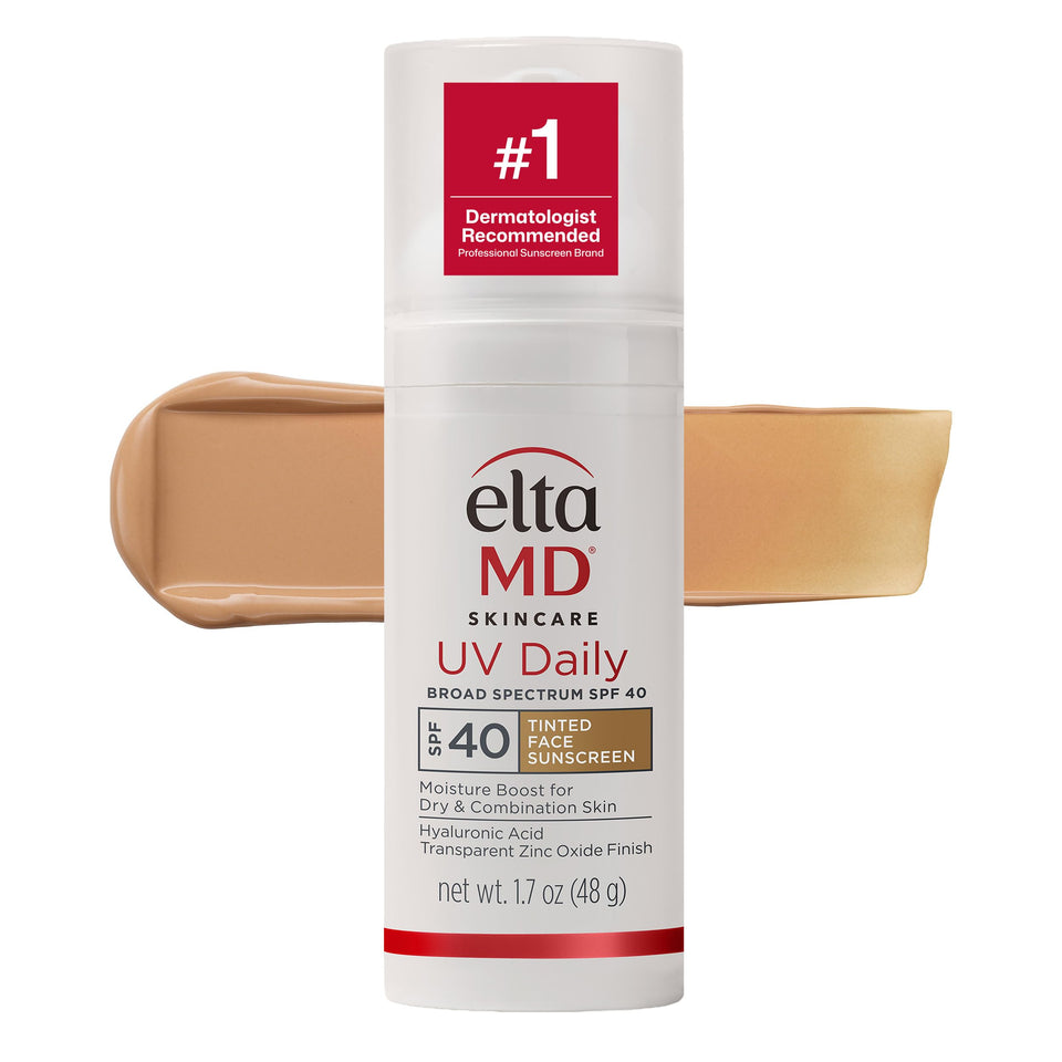 eltamd front pump bottle showing label and convenient travel size benefits