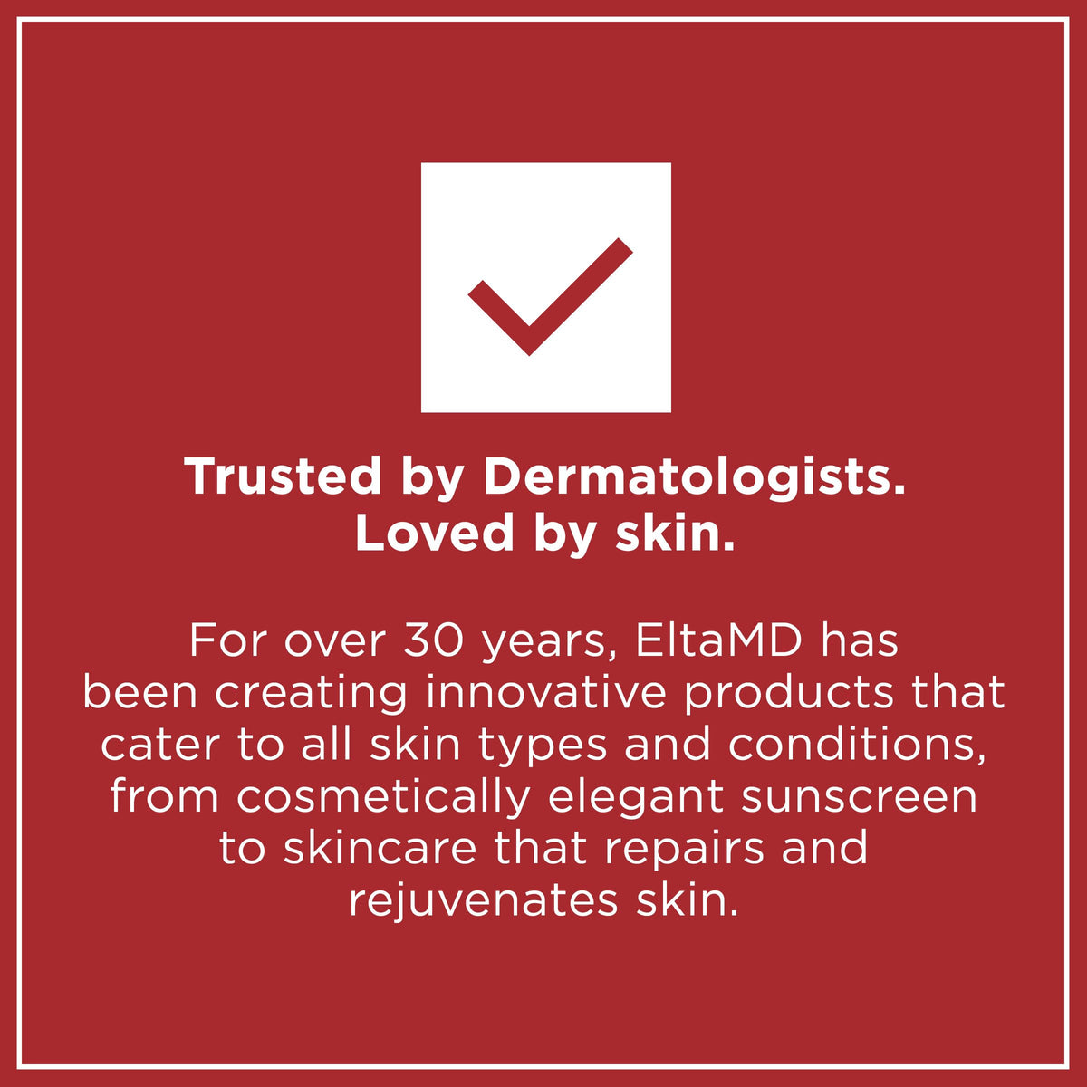 EltaMD products staged in bathroom lifestyle promoting simple daily use