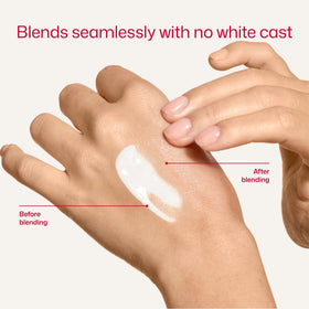 EltaMD sunscreen on bathroom vanity styled for daily skincare routine