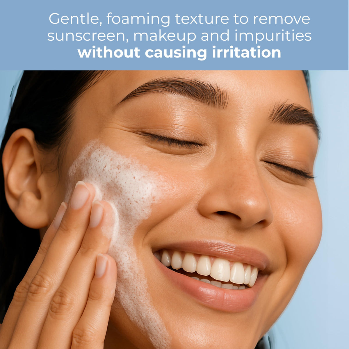 EltaMD cleanser paired with moisturizer to show barrier-focused skincare routine benefits