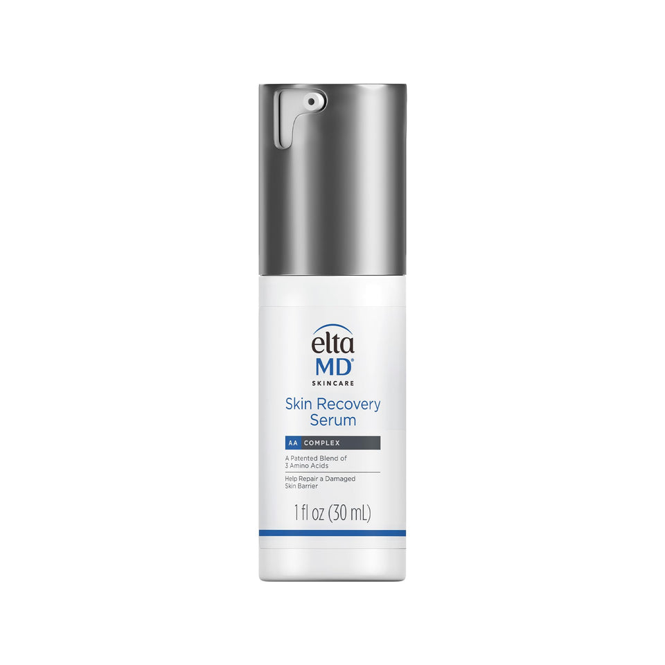 EltaMD front pump bottle showing clean packaging and easy dispensing benefit
