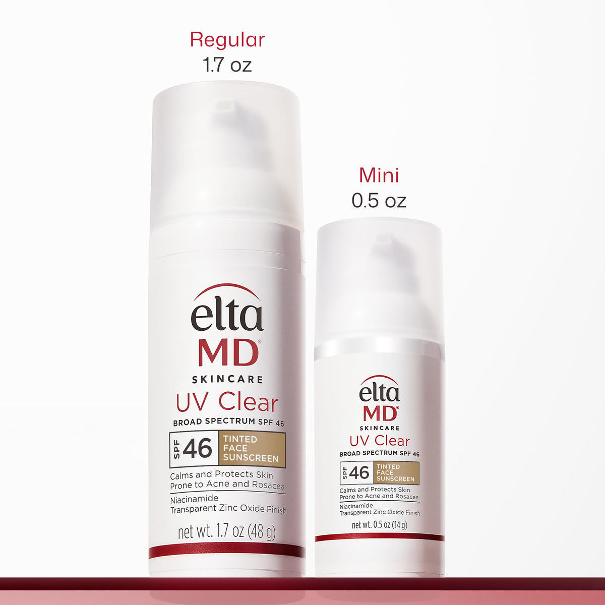 EltaMD pump dispensing sunscreen for precise, hygienic application