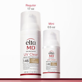 EltaMD pump dispensing sunscreen for precise, hygienic application