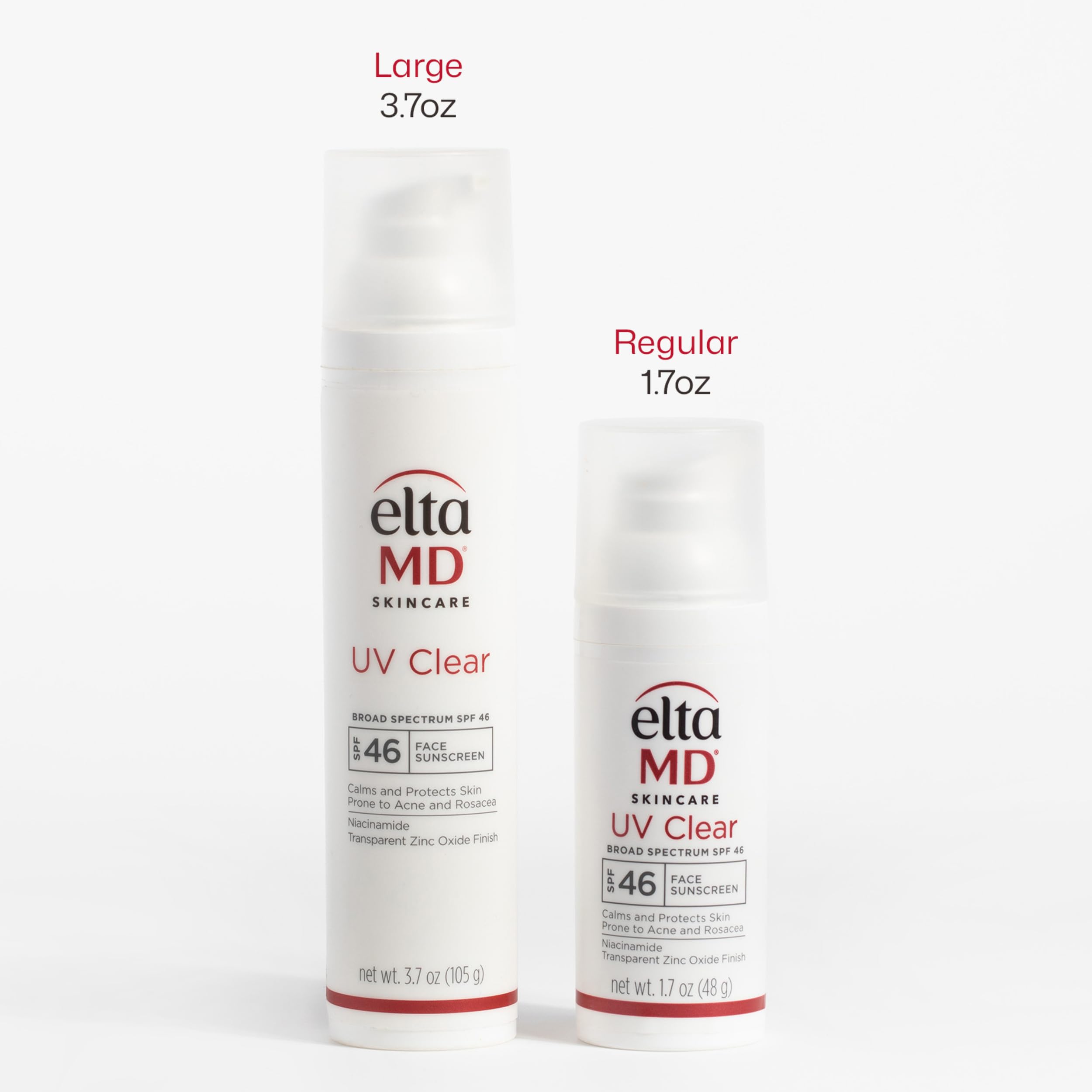 EltaMD creamy texture close-up demonstrating lightweight, non-greasy feel