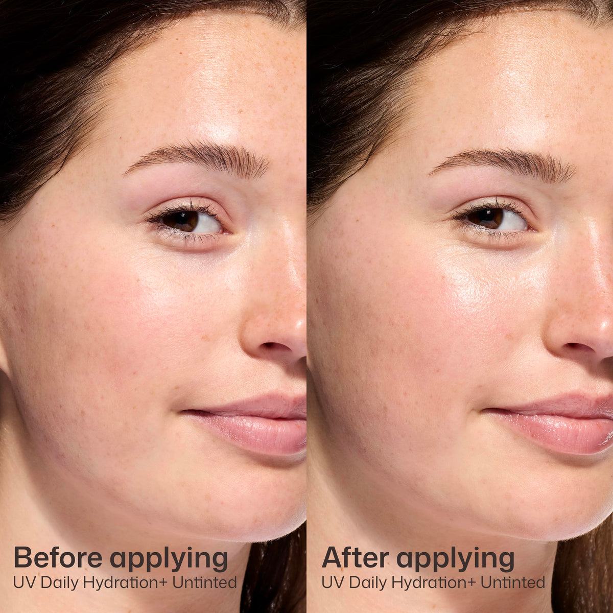 EltaMD back label close-up with ingredients and SPF information benefit