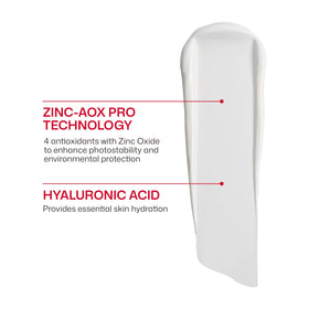 EltaMD untinted sunscreen blended on skin, no white cast benefit