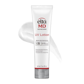 EltaMD UV Lotion front packaging shows SPF 35 and benefits