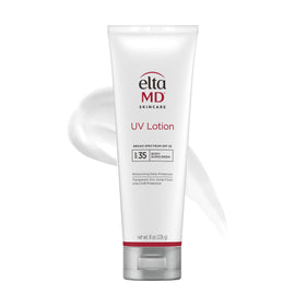EltaMD bottle front packaging showing SPF 30 protection and lotion benefits