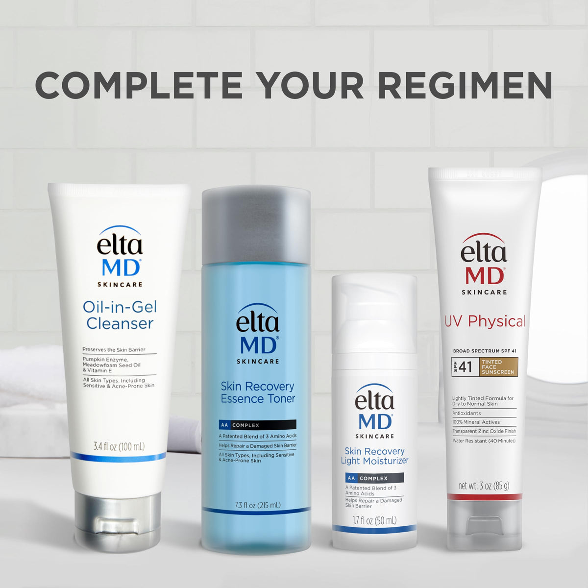 EltaMD in outdoor setting demonstrating water-resistant sun protection