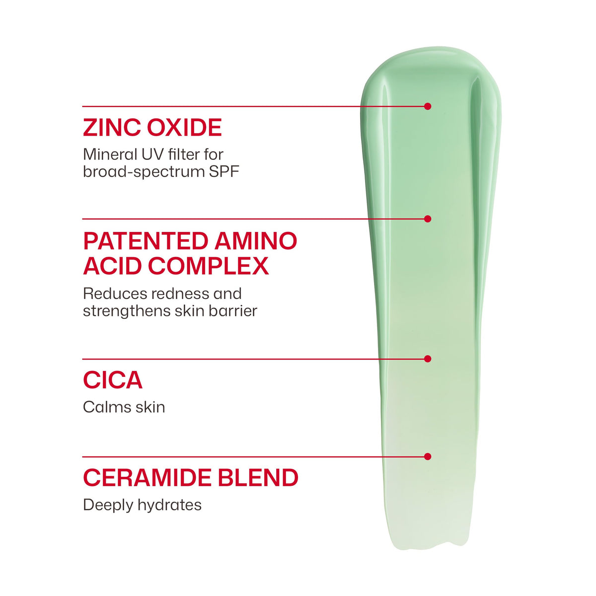 EltaMD bottle held in hand to show travel-friendly size and easy portability