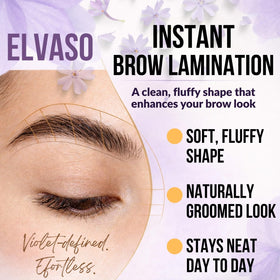 ELVASO lotion bottles with labels visible for step-by-step lifting and conditioning