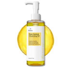 Elvira front packaging showing clean minimalist bottle and benefit of gentle cleansing