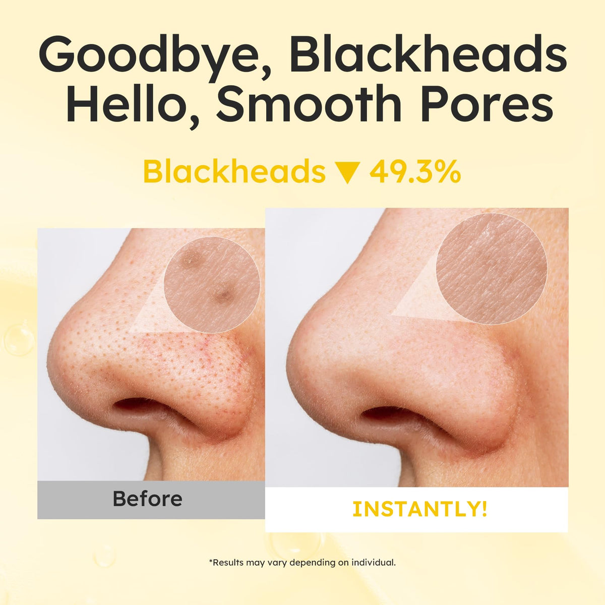 Elvira in-use removing eye makeup gently without irritation and preserving lashes