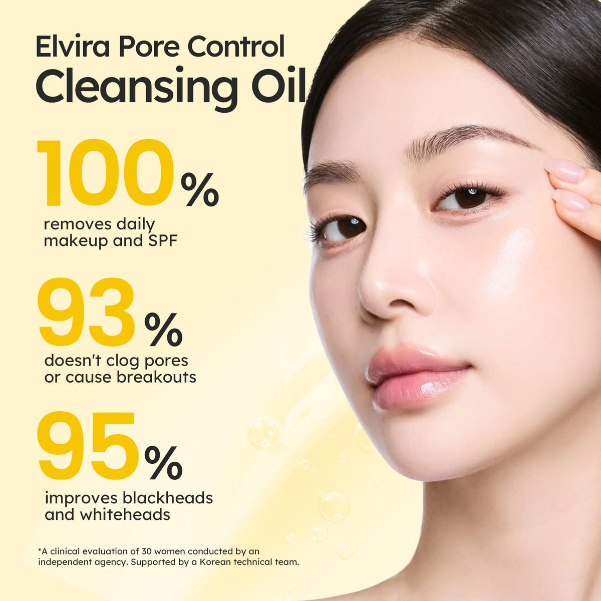Elvira pump dispenser detail for precise, mess-free product application benefit