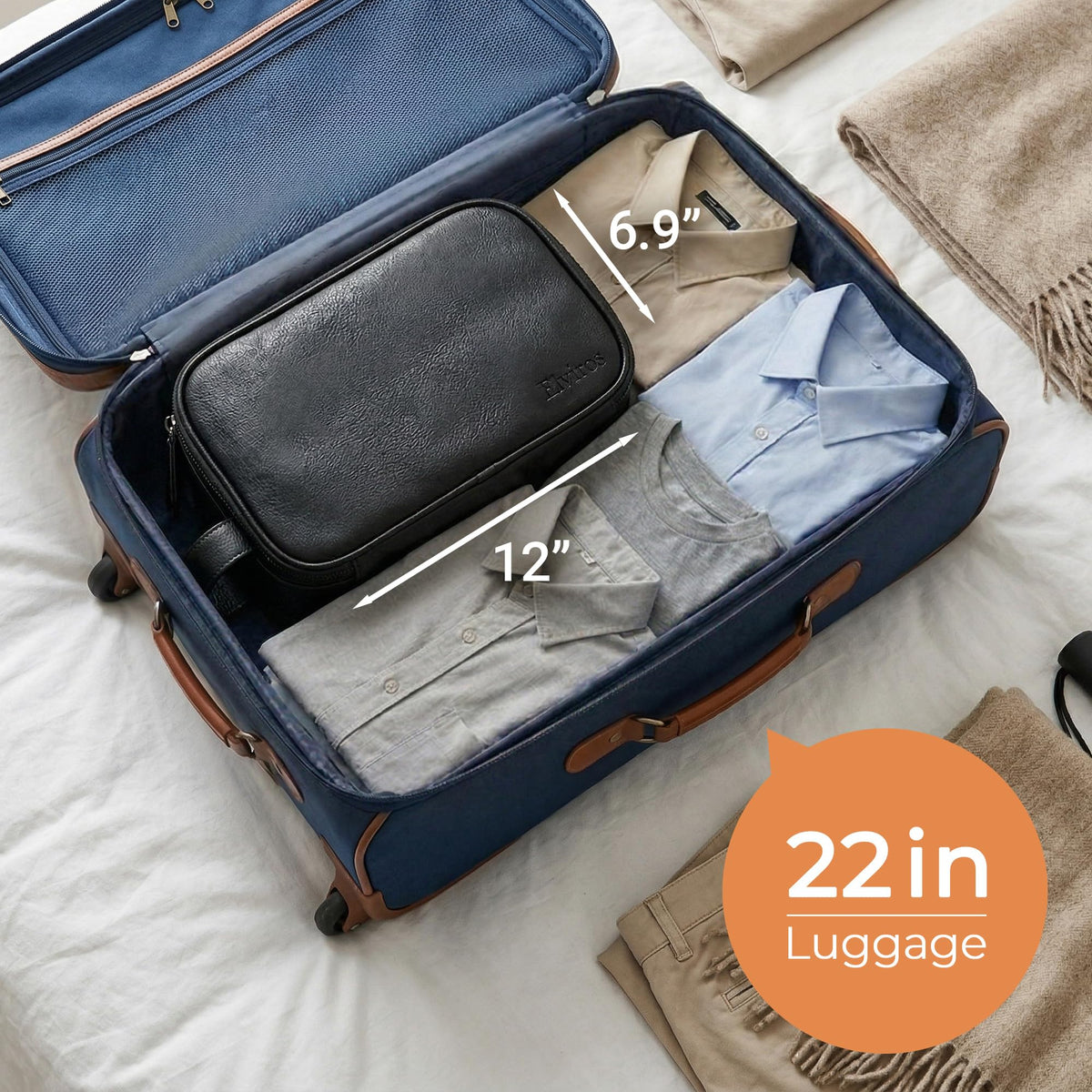 Elviros zipper and reinforced seam detail ensuring long-lasting use