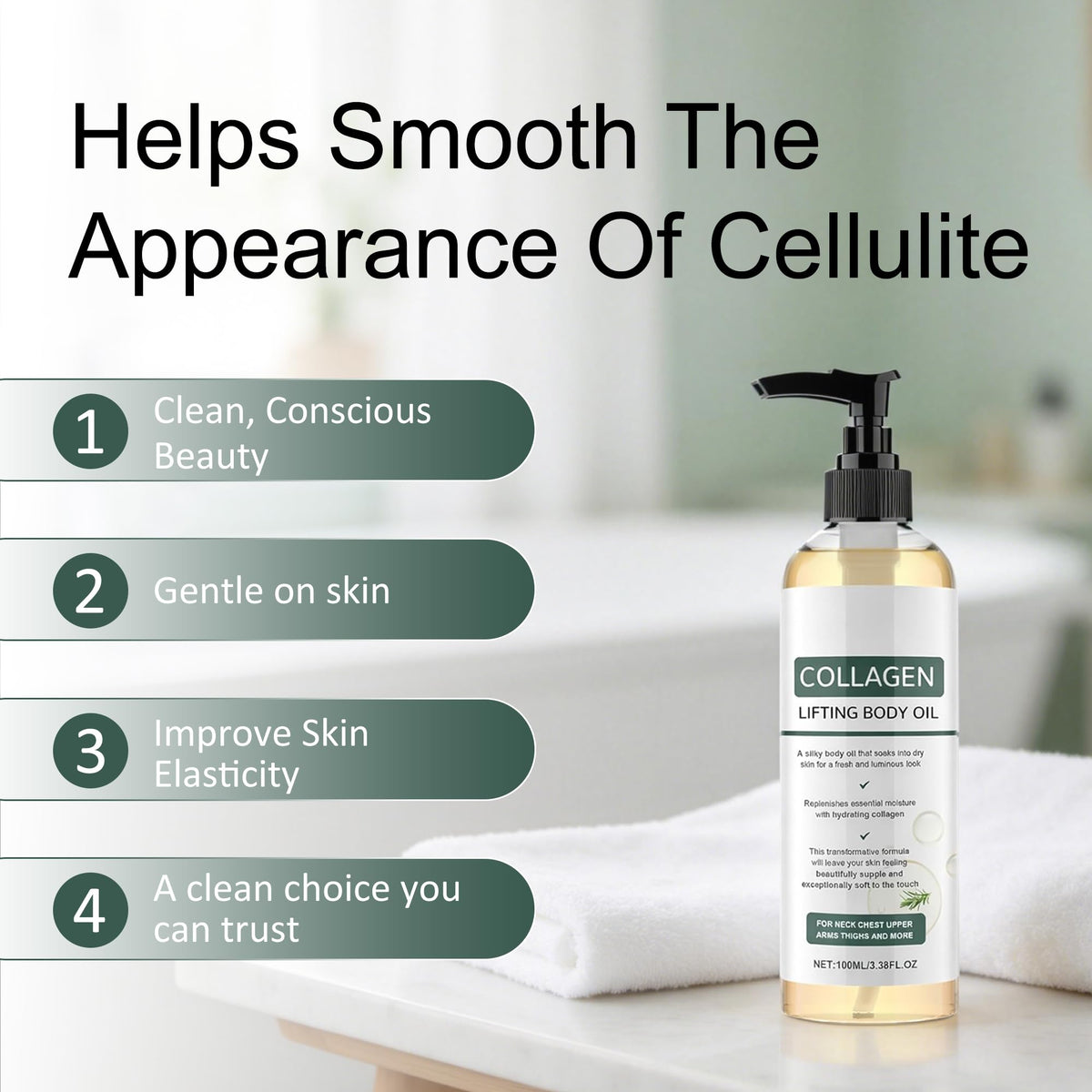 Elycura texture drop on fingertip displaying silky oil consistency for fast absorption