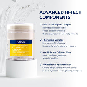 ElySeoul ingredient complex display showing patented Korean rejuvenators