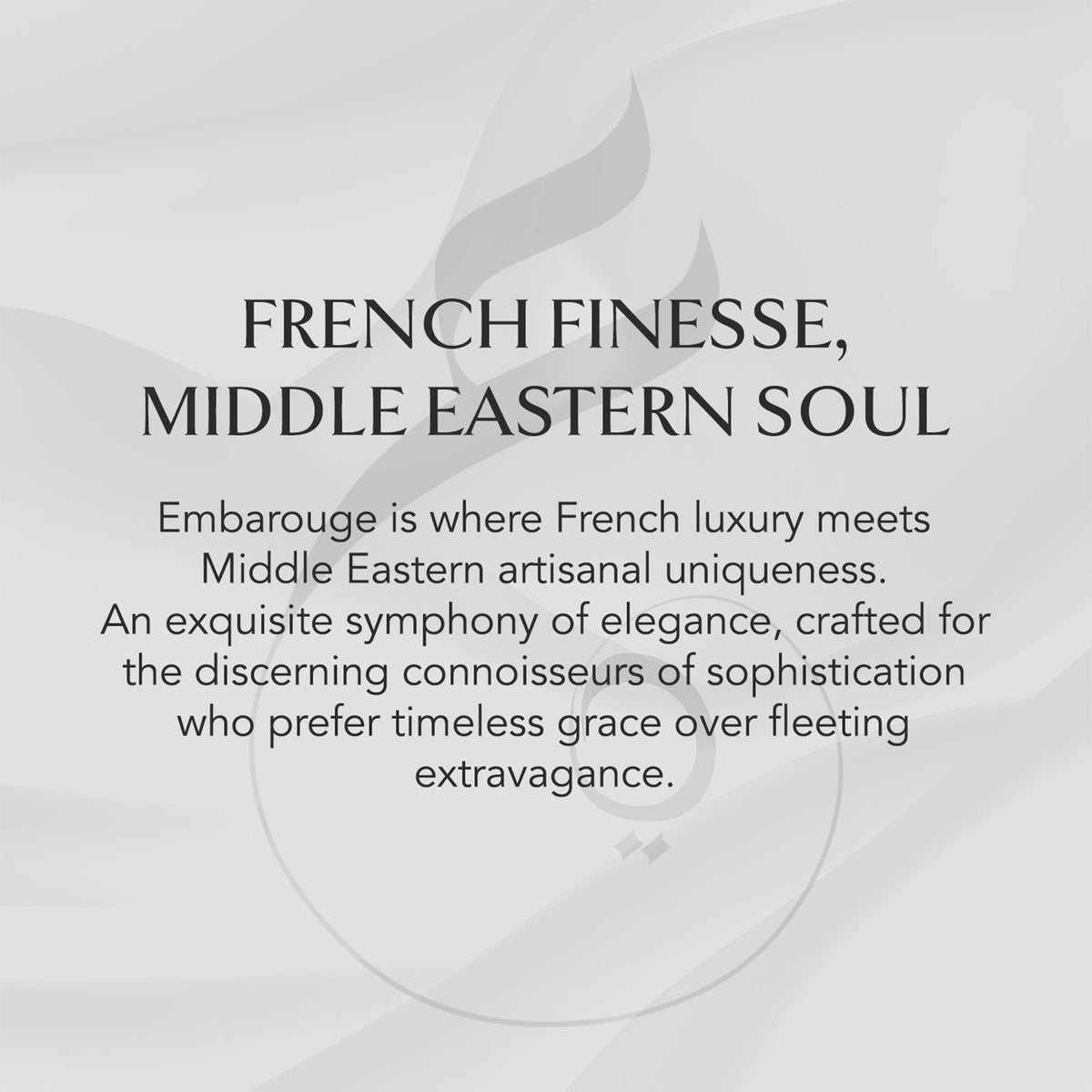 EMBAROUGE 22° North beside jacket and scarf illustrating evening wear pairing