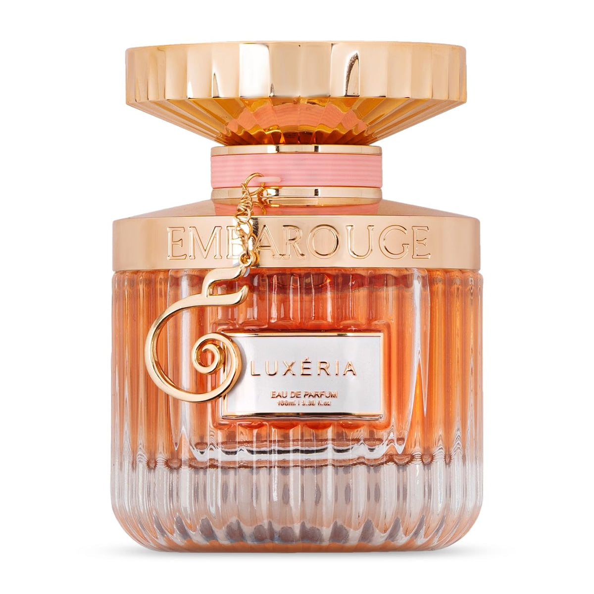 EMBAROUGE LUXERIA on a dressing table in evening setting inspiring glamorous wear