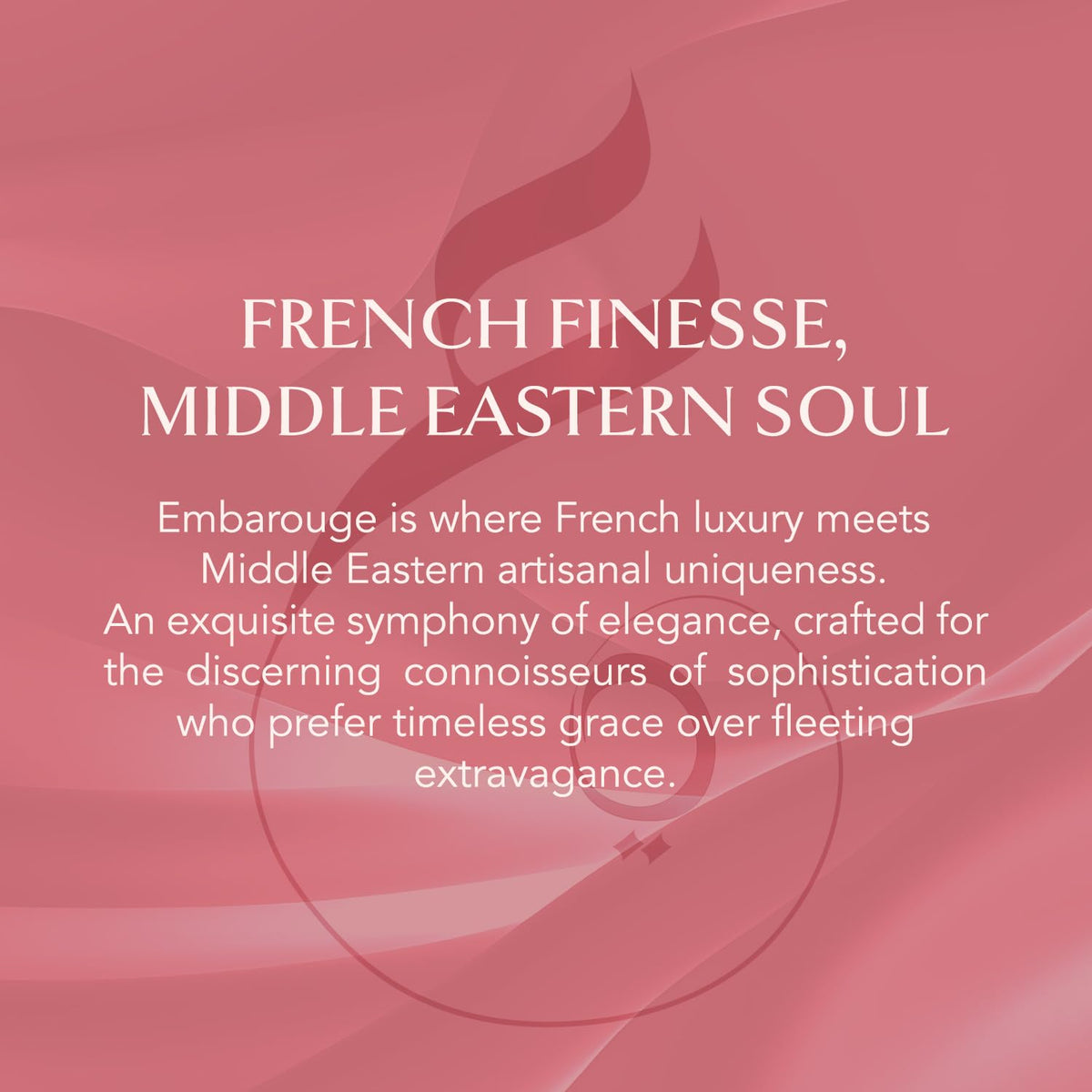 EMBAROUGE LUXERIA boxed packaging open to show gift-ready presentation