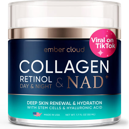 Ember Cloud front pump bottle showing sleek packaging and daily use benefit