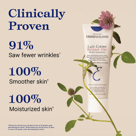Embryolisse applied on hand demonstrating easy spreadability and quick absorption benefit