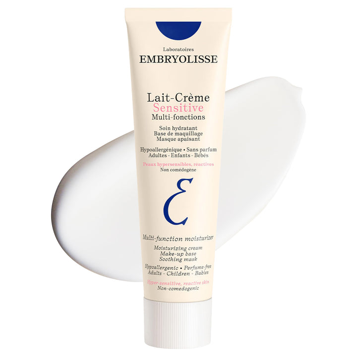 Embryolisse front tube showing product packaging and gentle hydration benefit