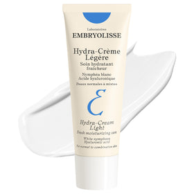 Embryolisse front tube view showing compact recyclable packaging and travel convenience