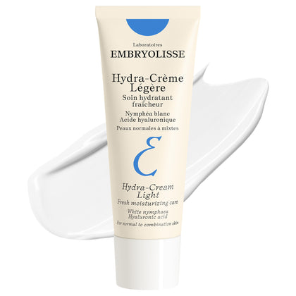 Embryolisse front tube view showing compact recyclable packaging and travel convenience