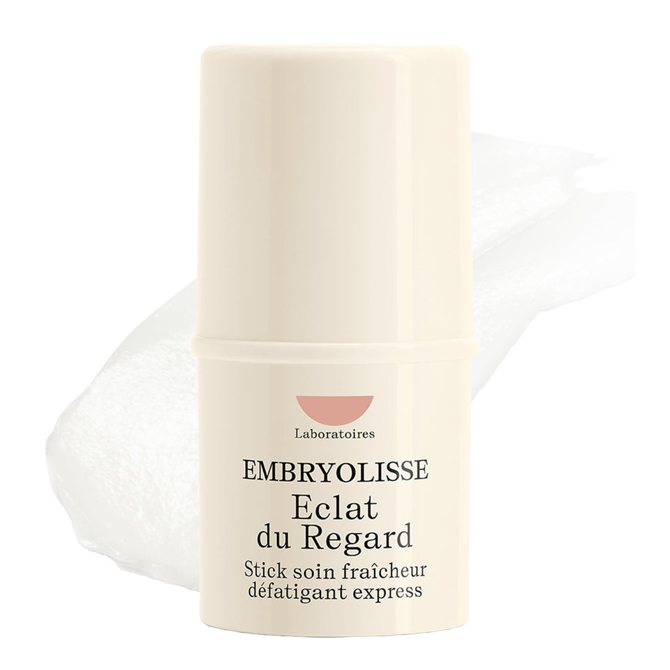 Embryolisse front packaging showing compact cooling eye stick and branding benefit