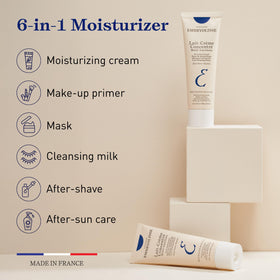 Embryolisse swatch on hand demonstrating smooth application and immediate softening benefit