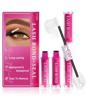 EMEDA front packaging showing dual bond and seal tubes for long-lasting wear