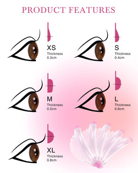 EMEDA in-use salon application demonstrating precise lash positioning