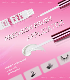 EMEDA bottle held in hand for size comparison and easy travel-friendly convenience