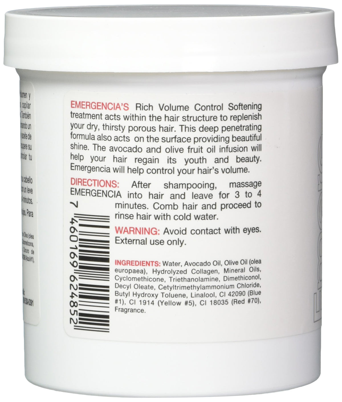Emergencia being applied by stylist in salon showing even distribution and improved manageability