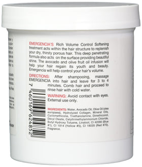 Emergencia being applied by stylist in salon showing even distribution and improved manageability