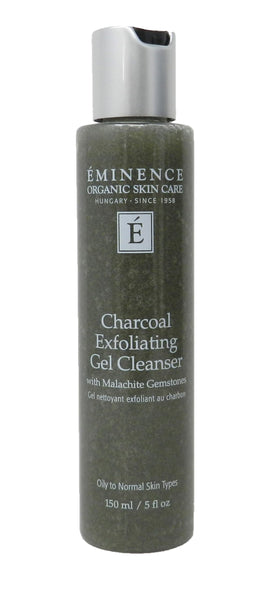 ÉMINENCE front packaging showing unscented charcoal cleanser benefits