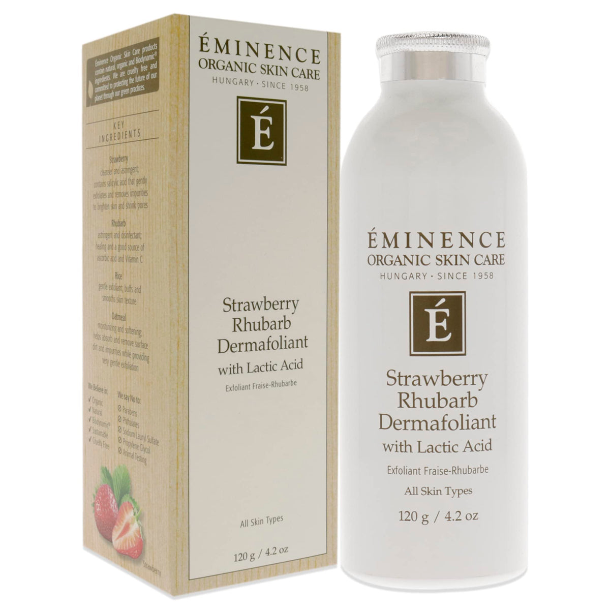Eminence dermafoliant mixed with water in bowl demonstrating customizable consistency benefit
