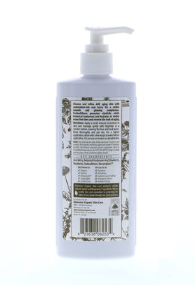 Eminence hyaluronic molecule graphic, illustrating moisture-binding action benefit