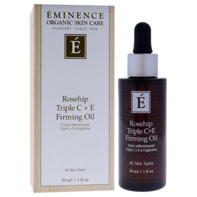 Eminence oil texture on hand demonstrating silky absorption and lightweight feel