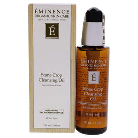 Eminence front bottle showing label and clean botanical design for effective cleansing