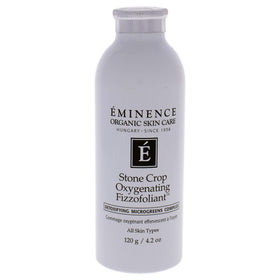 Eminence close-up of powder texture highlighting natural botanicals