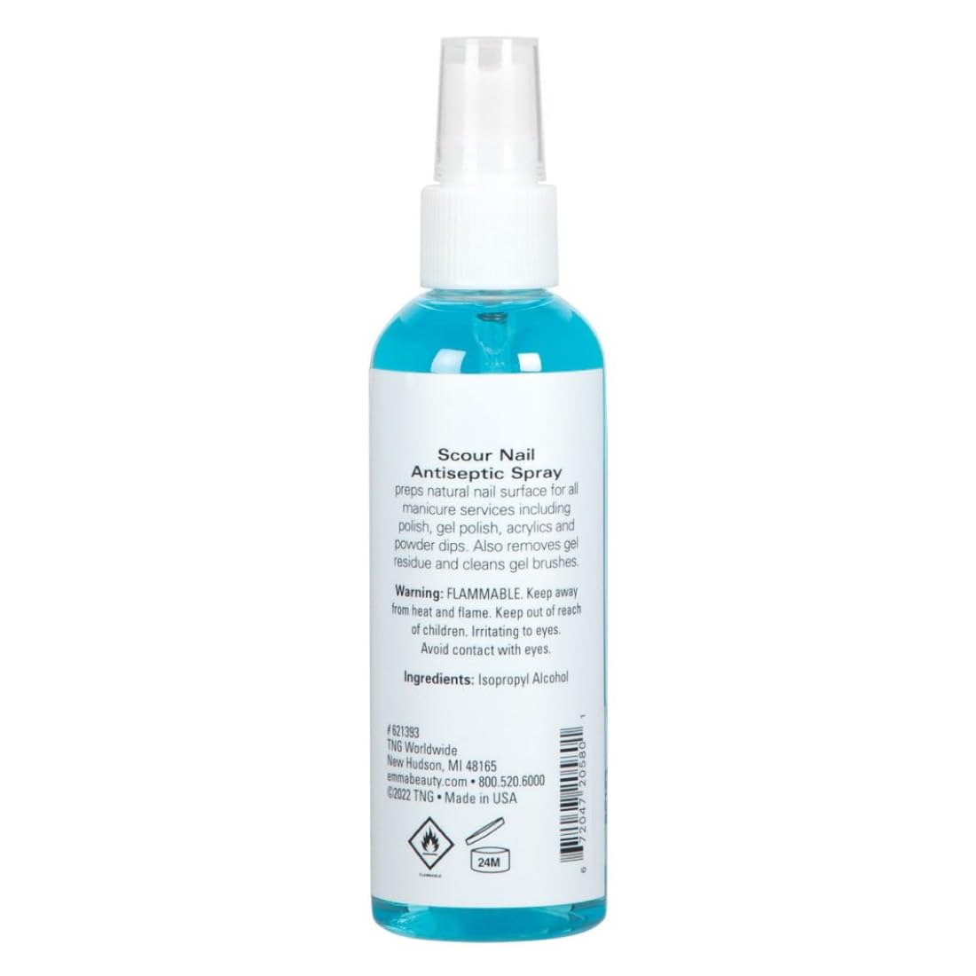 EMMA Beauty close-up spray nozzle, precise application for clean nails