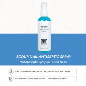 EMMA Beauty liquid droplet on glass, lightweight non-drying cleansing action